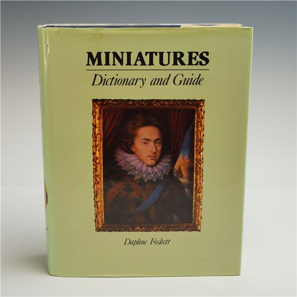 Daphne Foskett Hardcover Book, Miniatures: Dictionary and Guide