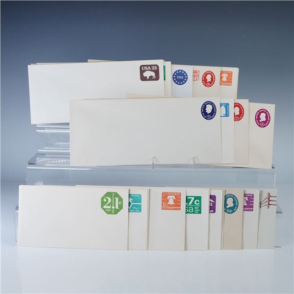 30pc Vintage US Postal Stationery Envelopes