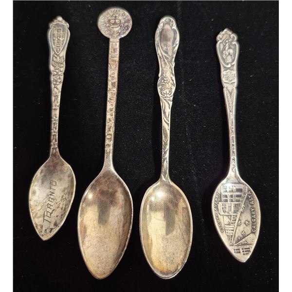 4 Sterling Silver Spoons