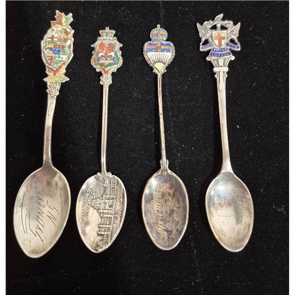4 Sterling Silver Spoons