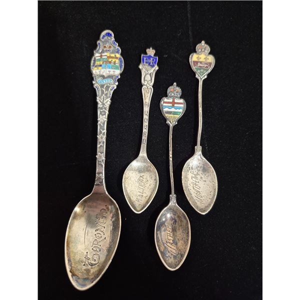 4 Sterling Silver Spoons