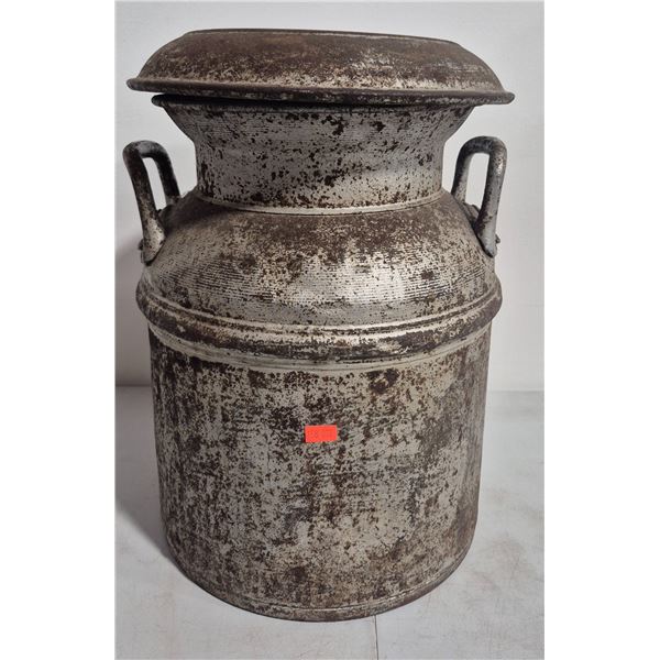 VTG Metal Milk Can