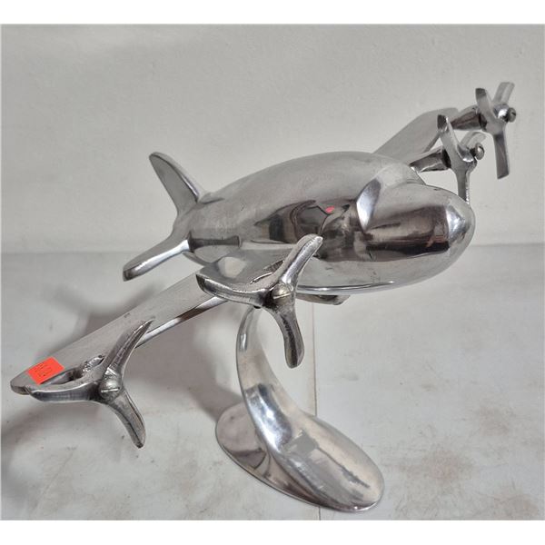 Metal Airplane Model Desk Art