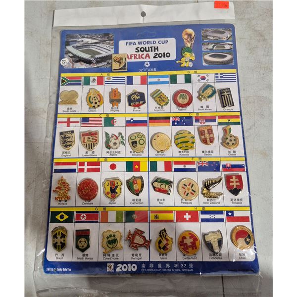 FIFA World Cup 2010 South Africa Pin Collection