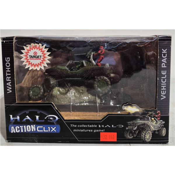 Sealed Halo Actionclix Warthog Vehicle Pack