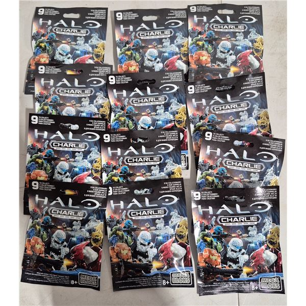 Sealed Halo Mega Bloks, Charlie Blind Bags, Unopened