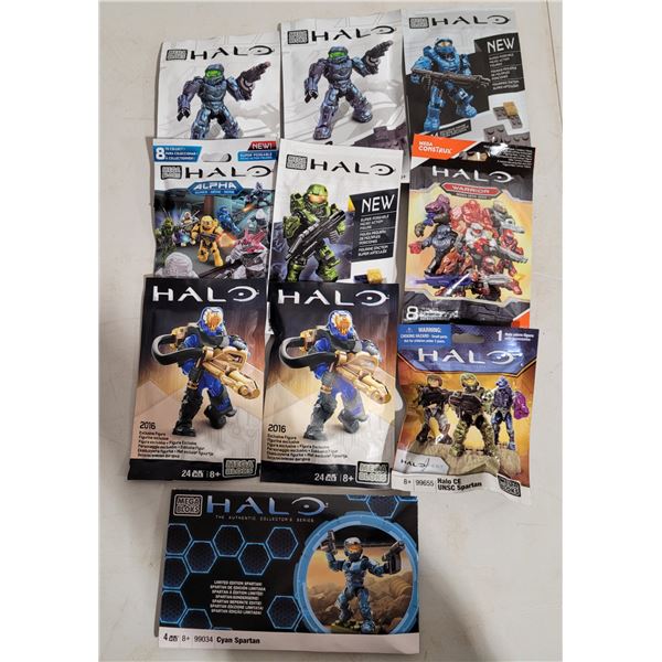 Lot of Sealed Halo Mega Bloks Blind Bags and Models