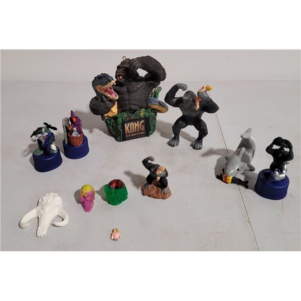 Assorted King Kong, Jaws, Pepsi Man and more PVC Figures