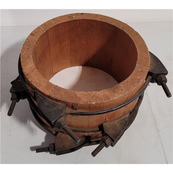 Rustic Cedar Clamp Piece, Possibly from a wine press
