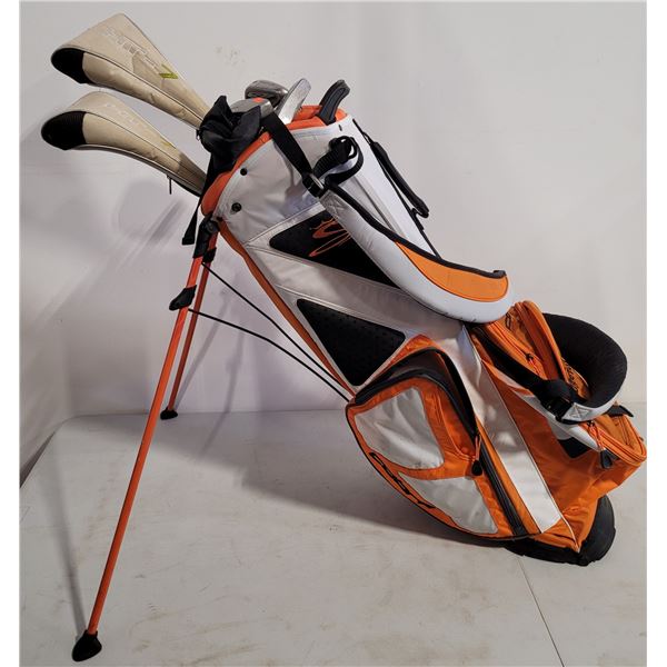 Pierce Bagstad, Golf Bag and Clubs