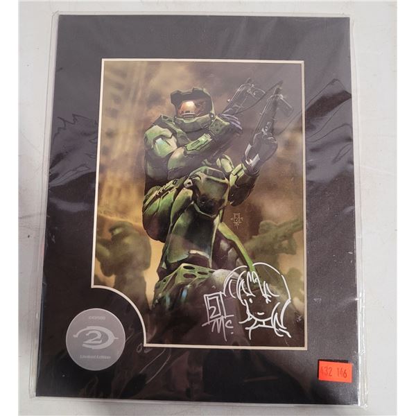 Signed Halo 2 Print