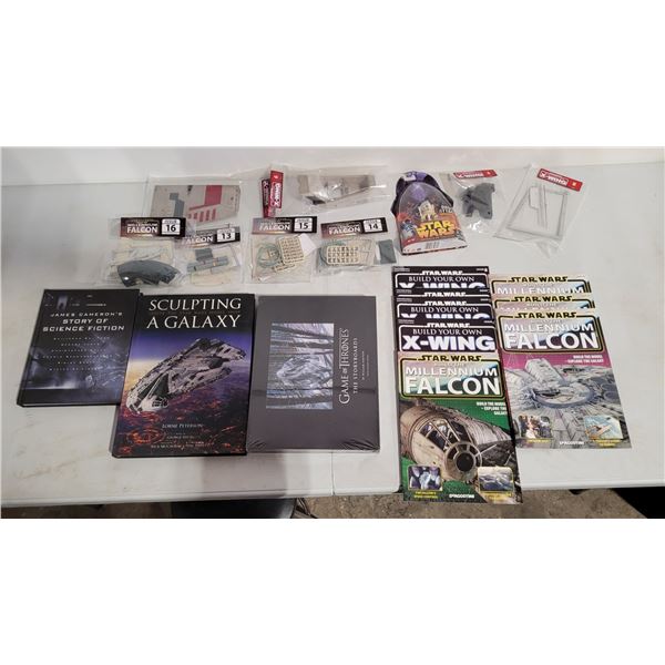 Build You Own Star Wars magazines with some bags of pieces + Art books