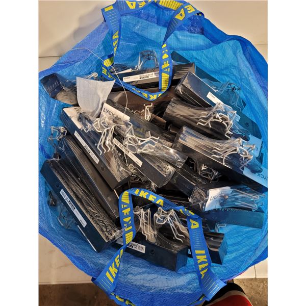 Lot of IKEA hangers LYCKA