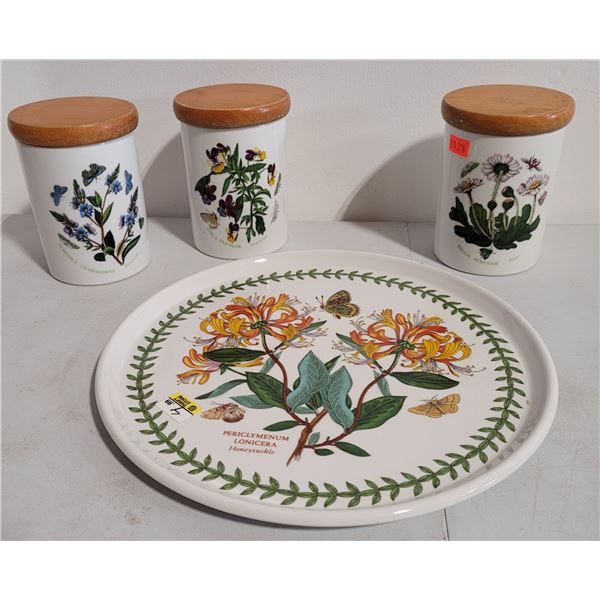 The Botanic Garden Plate and Storage Containers