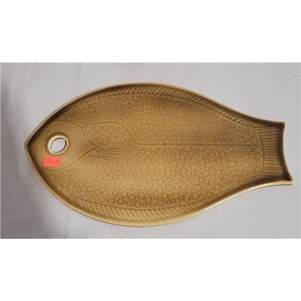 Arabia Ceramic fish plate