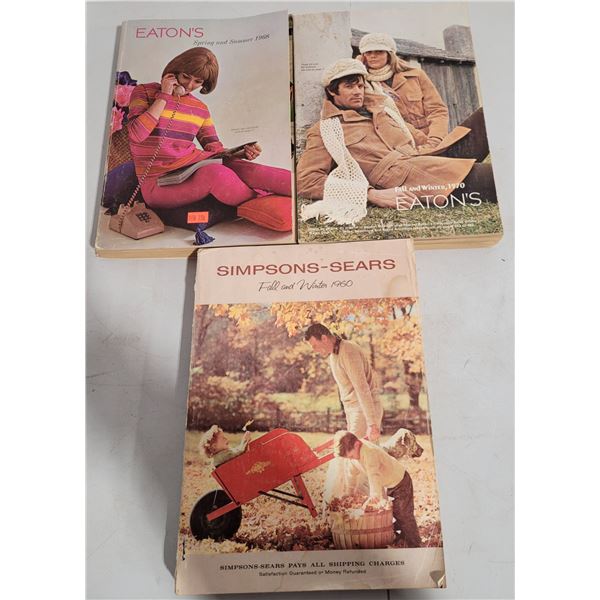 VTG Eatons and Sears Catalogues
