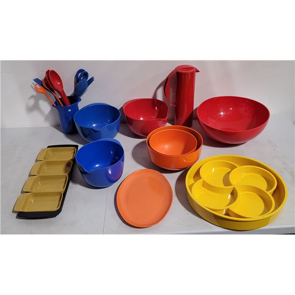 Lot of Assorted Melamine Dishes