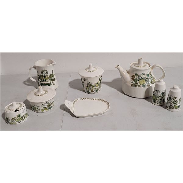 Lot of Figgjo Flint "Market" Dishes Made in Norway