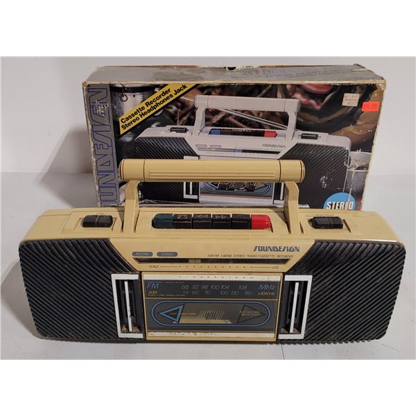 VTG Sound Design Boombox