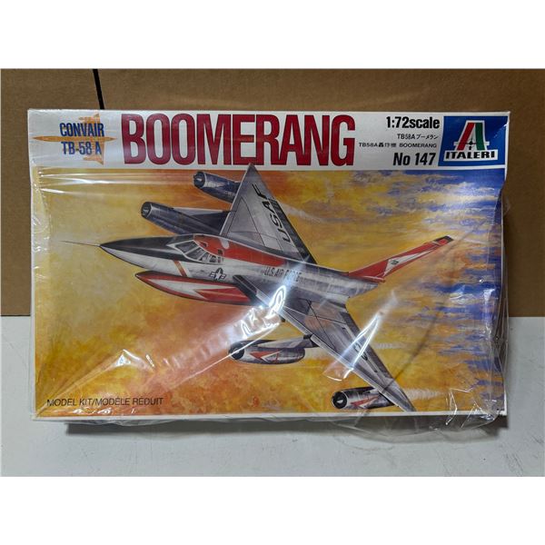 Sealed Italeri Boomerang 1/72 Scale Model Kit