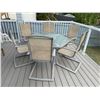 Image 1 : Outdoor Patio Dining Set with 6 Chairs and Umbrella