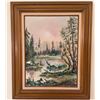Image 1 : Original Painting on Canvas, Framed