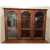 Image 2 : Wood China Hutch with Glass Doors
