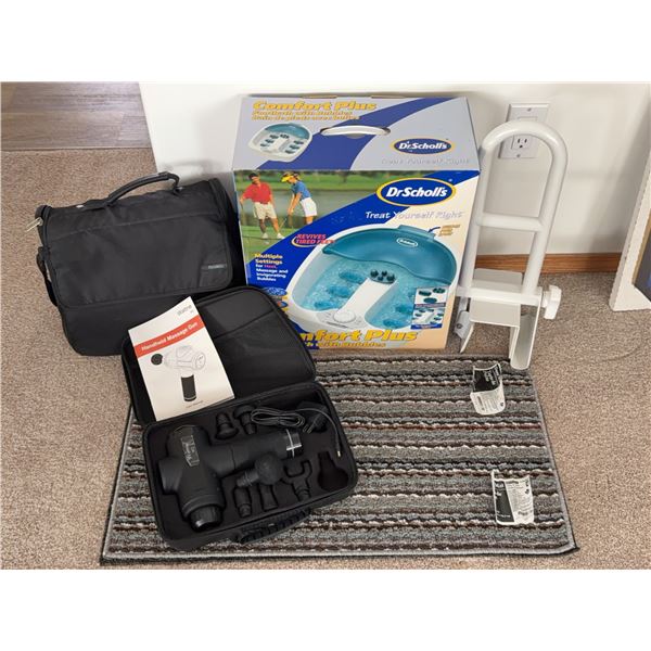 Medical Supplies Lot with CPAP Machine
