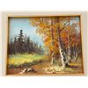 Image 2 : Framed Landscape Painting, 19x17 Inches