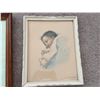 Image 3 : Bessie Pease Gutmann Framed Prints Pair