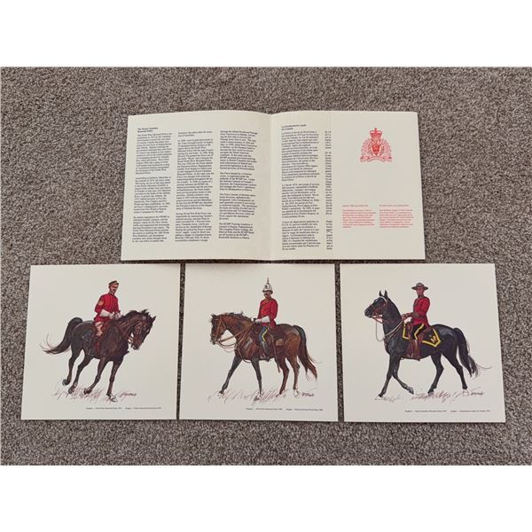 Tom McNeely RCMP Mounted Police Prints Set