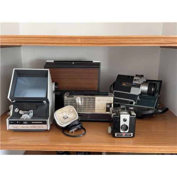Vintage Cameras and Radio