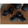 Image 3 : Black Cat Figurines and Decorative Tray