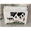 Image 4 : Ceramic Cow Kitchen Canister Set