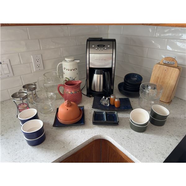 Kitchenware Set with Cuisinart Coffee Maker