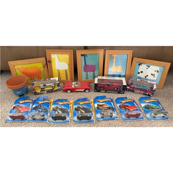 Die-cast car and Hot Wheels group lot