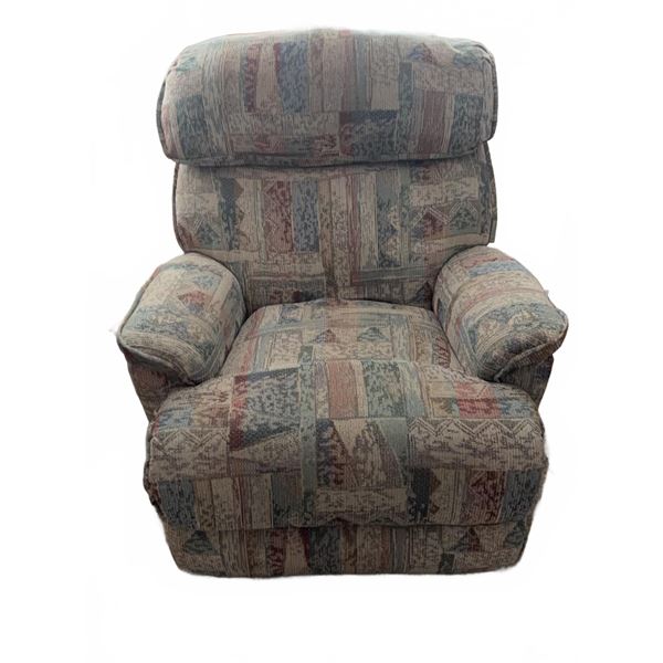 Upholstered Recliner Armchair