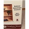 Image 3 : New in Box Birch Wood Bookcase and Assembled Bookcase