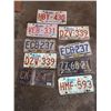 Image 1 : Canadian Vintage License Plates
