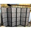 Image 1 : 2 Sets of 3 Panel Outdoor Privacy Screens
