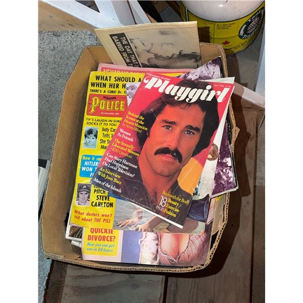 Mystery Box of Vintage True Crime Magazines