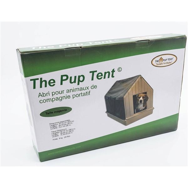 The Pup Tent Portable Pet Shelter