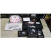 Image 1 : LOT OF ASSORTED KILM ACCESSORIES FOR COMPUTERS INCLUDING BOOMBOXES AND KEYBOARDS