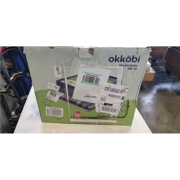 OKKOBI EGG INCUBATOR MODEKL OBI-36