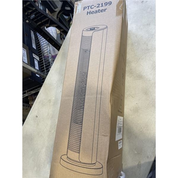NEW IN BOX TOWER HEATERS AND FAN