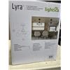 Image 2 : AS NEW LYRA 5 LIGHT GLASS PENDANT