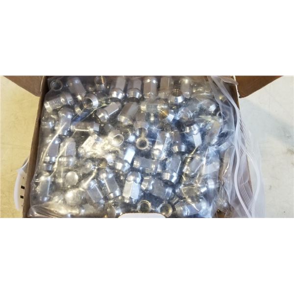 100 PCS 12 X 1.5 19M HEX CHROME PLUG NUTS