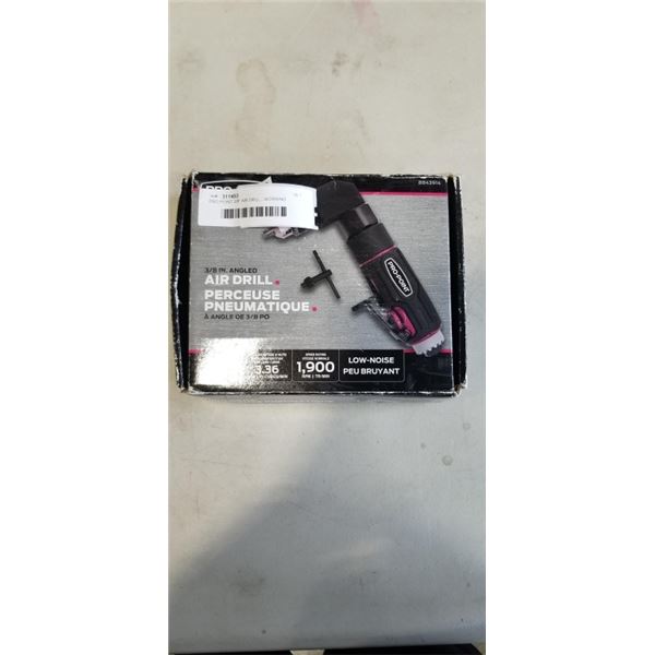 PRO POINT 3/8" AIR DRILL - WORKING