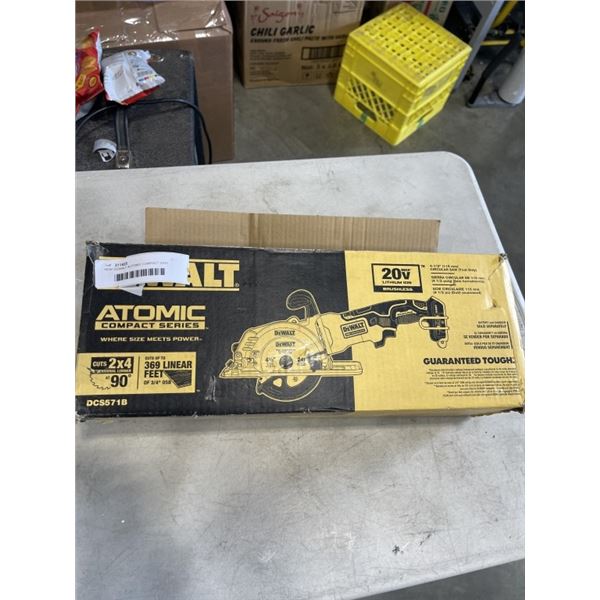 NEW DEWALT AUTOMIC COMPACT SAW