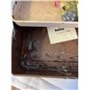 Image 3 : VINTAGE TACKLE BOX W/ CONTENTS
